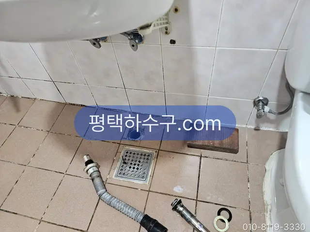 평택하수구 현장 기록 — 세면대 하부 배수관 분리 — P트랩·가지관 순서로 확인